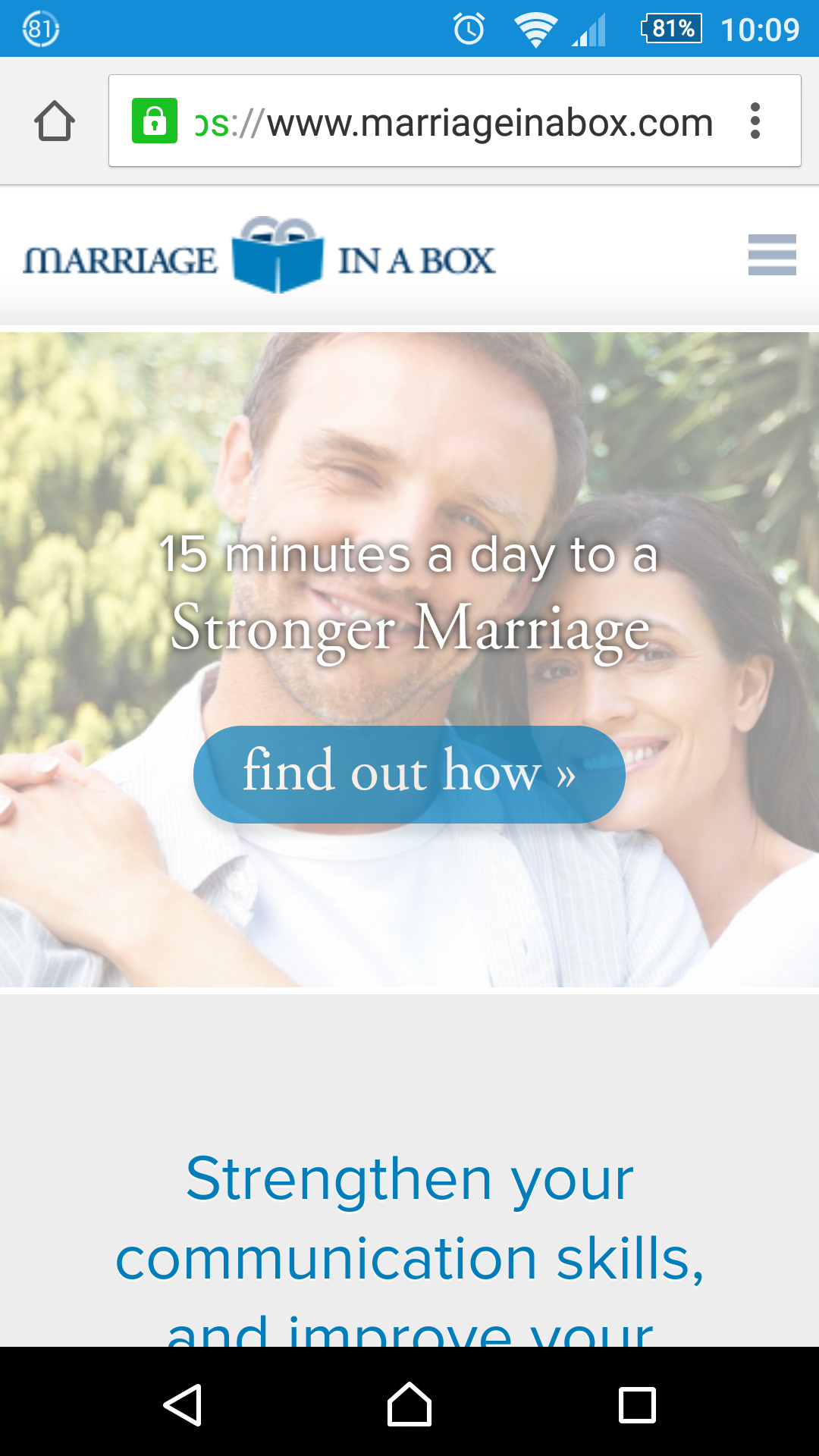 Marriage In a Box Mobile
